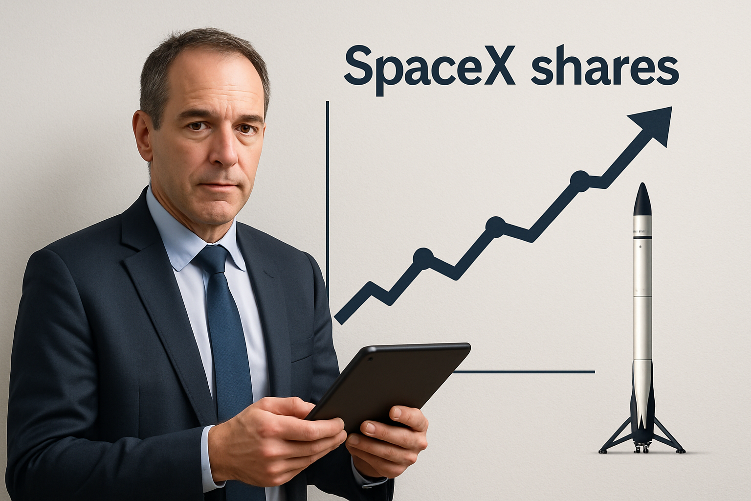 Andre Lavoie busca vender acciones de SpaceX