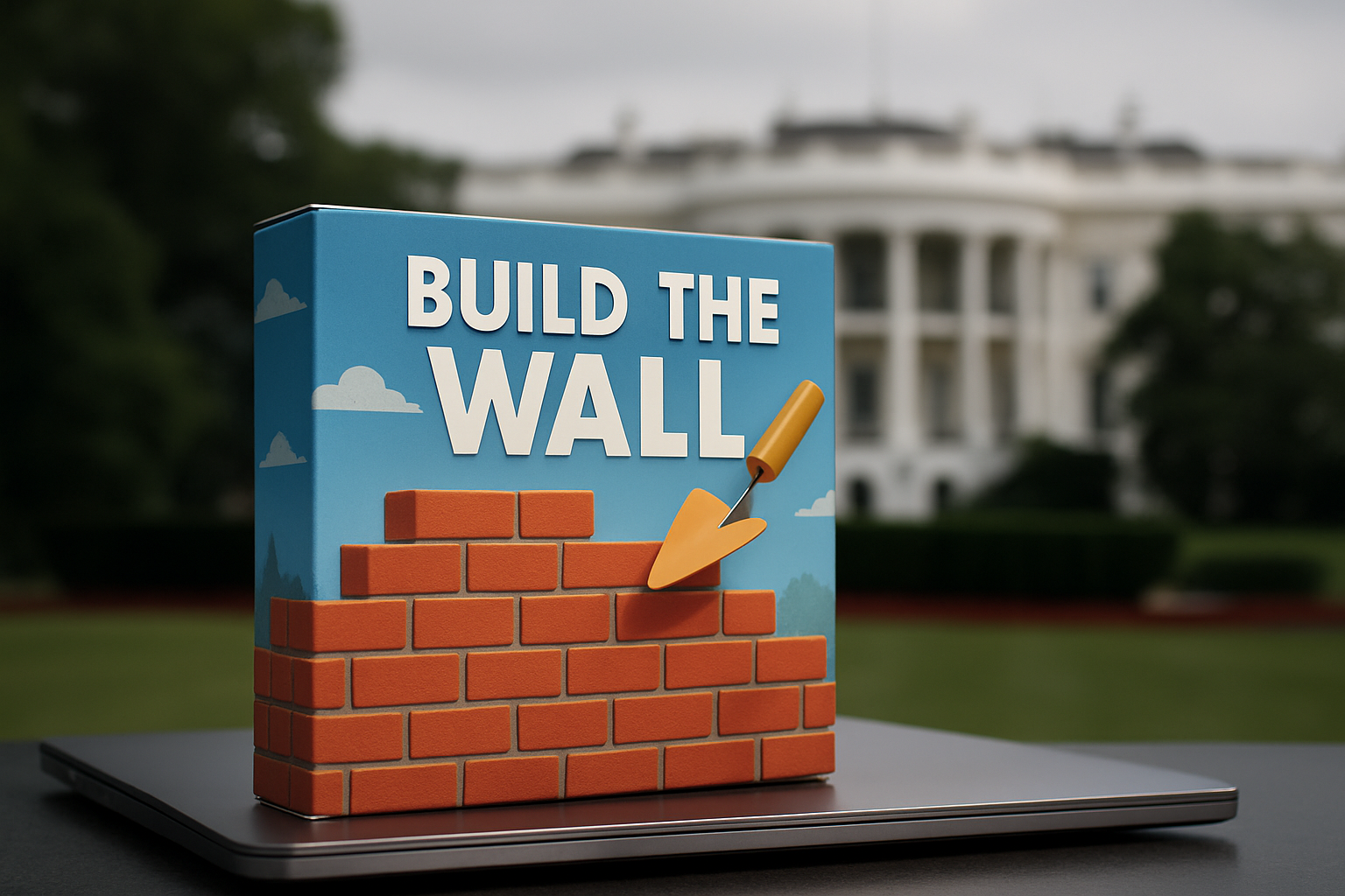 La Casa Blanca retira el juego 'Construye el Muro' por derechos de autor