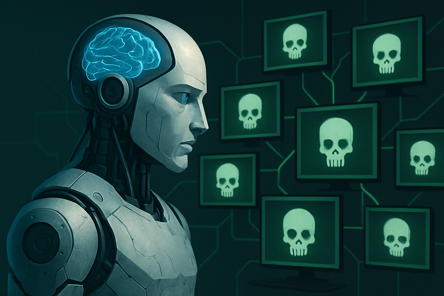 Hackers utilizan IA para crear botnets masivas