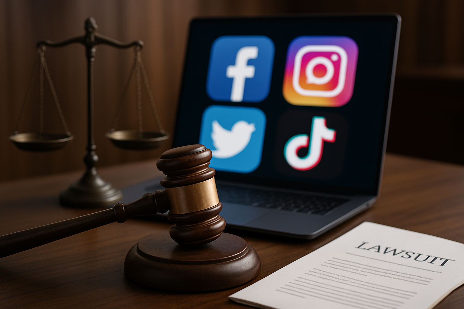 Juicios importantes contra redes sociales en 2023