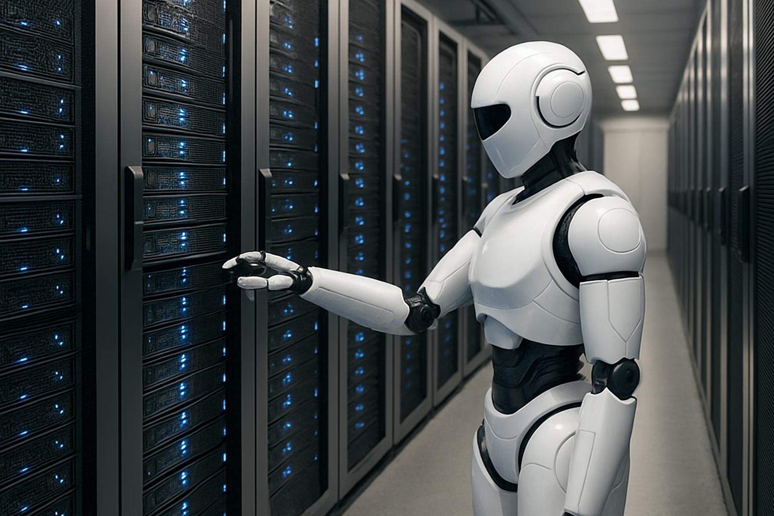 Meta impulsa el uso de robots en centros de datos