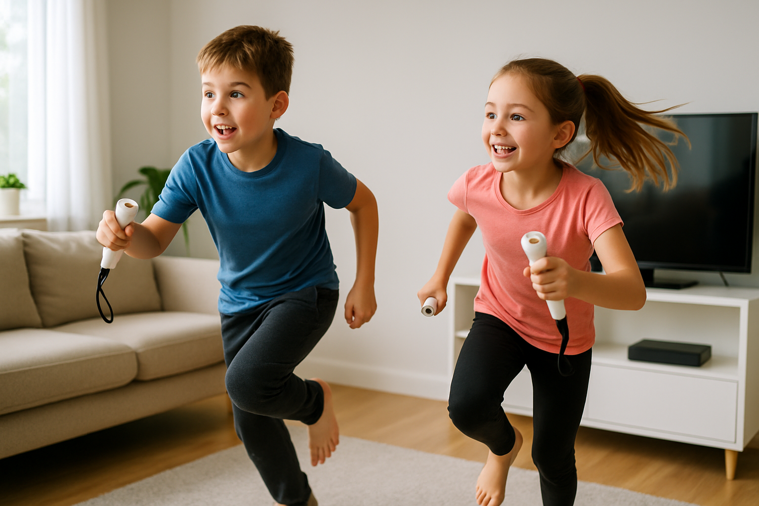 Nueva consola de videojuegos motiva a los niños a moverse