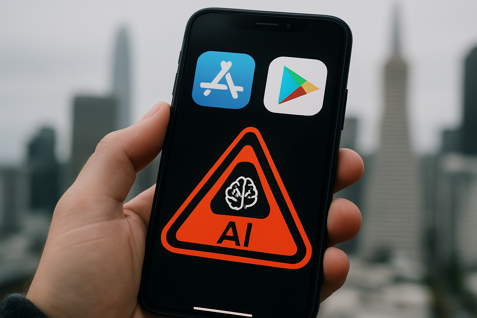 San Francisco Exige a Apple y Google Eliminar Apps de AI